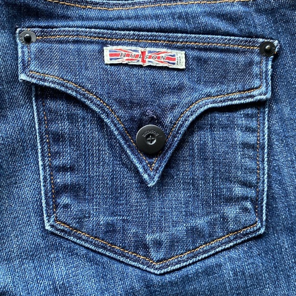 HUDSON JEANS | Vintage Straight Leg Dark Wash Size 27 / Size 4 - Picture 9 of 10